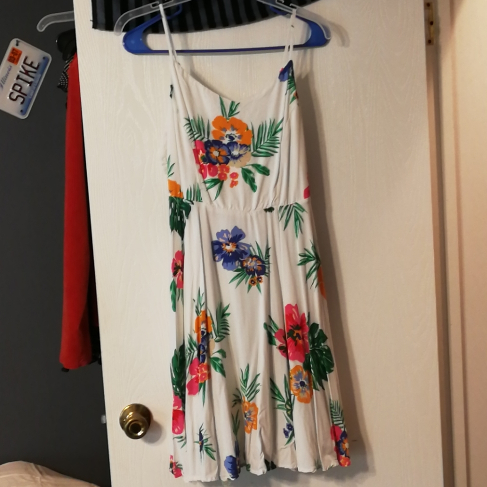 Floral Print Women's Dress